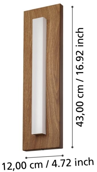 Eglo 900679 - LED Екстериорен аплик BITETTO LED/7W/230V IP44