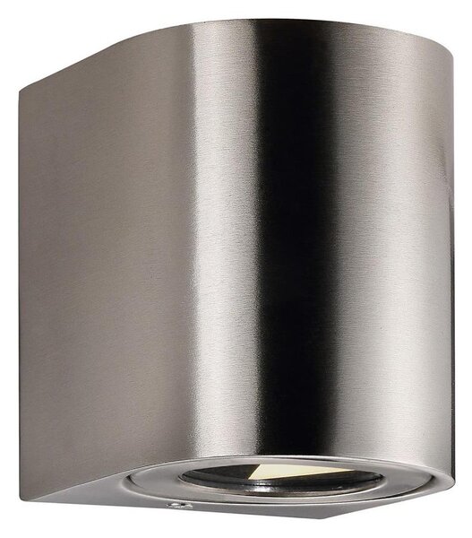Nordlux - LED външен стенен осветител CANTO 2xLED/6W/230V IP44 неръждаема стомана