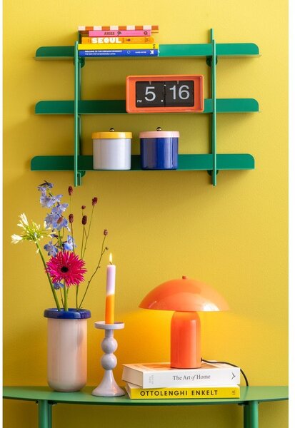 Зелен на няколко нива метален стенен рафт 60 cm Cool Retro – PT LIVING