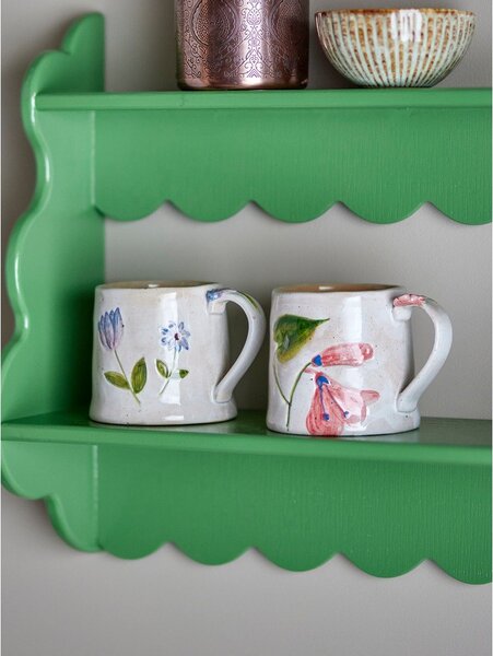 Кремави керамични чаши в комплект 2 бр. 430 ml Camilla – Bloomingville