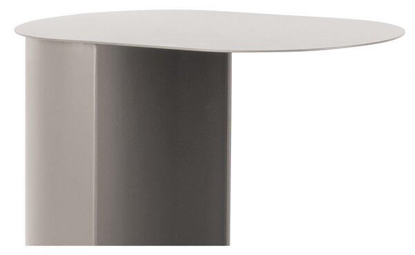 Метални странични масички в комплект 2 бр. 30x45 cm Riqueza Oval – Leitmotiv