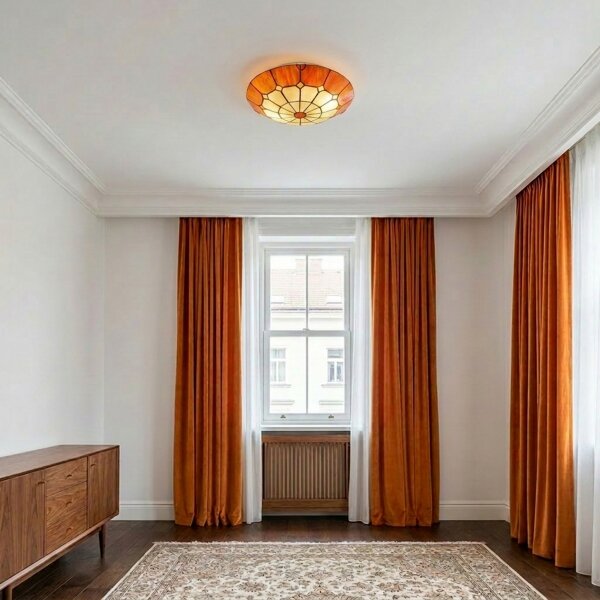 Brilagi - Tiffany витражна плафониера SIENNA 2x E27, макс. 60 W, 230 V, Ø 40 см