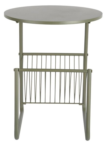 Метална кръгла странична масичка ø 40 cm Riqueza Revista – Leitmotiv
