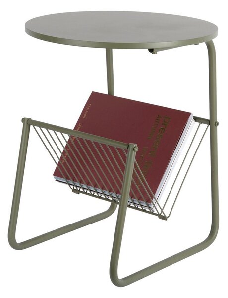 Метална кръгла странична масичка ø 40 cm Riqueza Revista – Leitmotiv