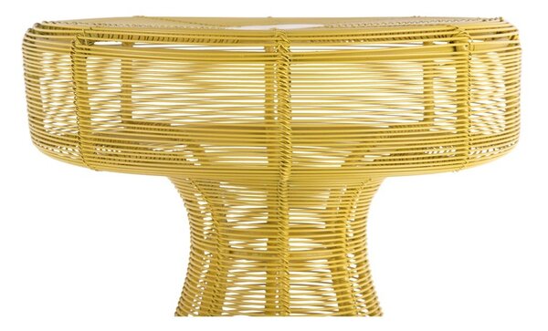 Метална кръгла странична масичка ø 30,5 cm Cuerda Corcho – Leitmotiv