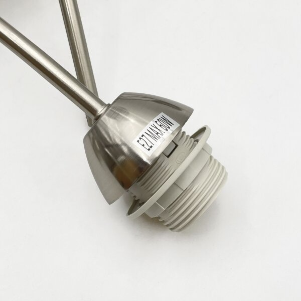 Полилей за повърхностен монтаж DONNA 5xE27/60W/230V никел
