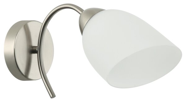 Аплик DONNA 1xE27/60W/230V никел