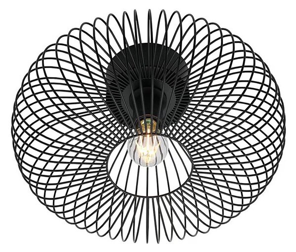 Nordlux - Таванно осветително тяло BERONI 1xE27/60W/230V Ø 40,3 см, черно