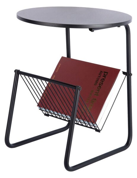 Метална кръгла странична масичка ø 40 cm Riqueza Revista – Leitmotiv
