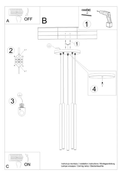 Висящо осветително тяло в тухлен цвят ø 25 cm Fideus – Nice Lamps