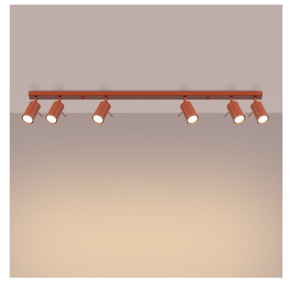 Прожектор в тухлен цвят 6x117 cm Etna – Sollux