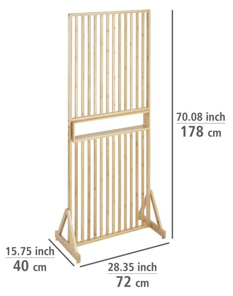 Бамбуков параван в естествен цвят Kailua - Wenko