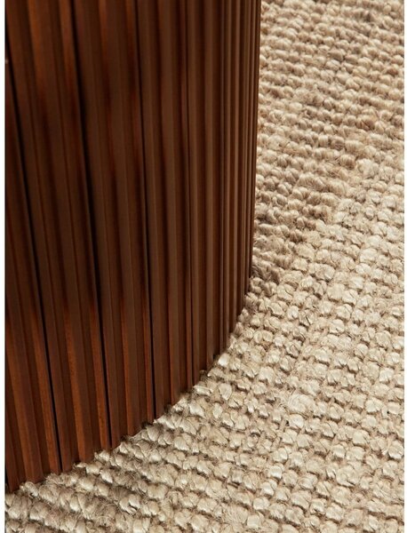 Кремав кръгъл килим от юта ø 160 cm Bouclé Jaipur – Hanse Home