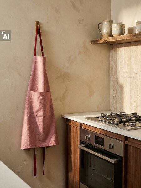 Sinsay - Кухненски е apron с джоб - opaнжeв