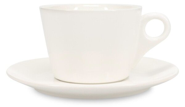 Бяла порцеланова чинийка ø 16,5 cm Barista – BonBistro