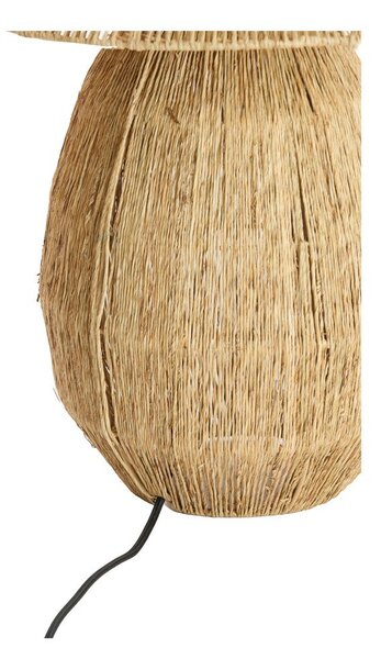 Настолна лампа в естествен цвят с абажур от юта (височина 55 cm) Maruva – Light & Living