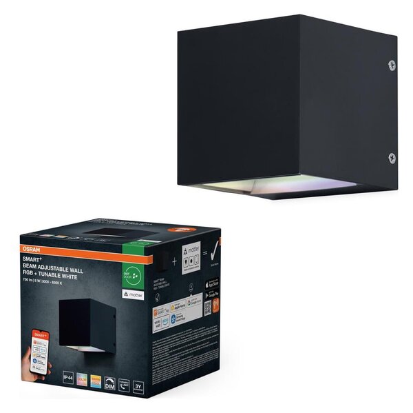 Osram - LED RGBW димируема външна стенна лампа SMART+ BEAM LED/8W/230V IP44 Wi-Fi