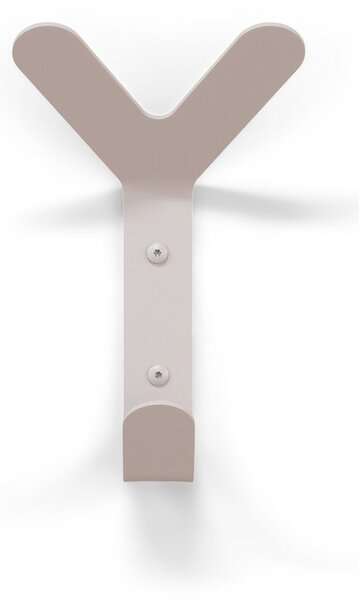 Кафяво-сива стенна стоманена кука Frondo – Spinder Design
