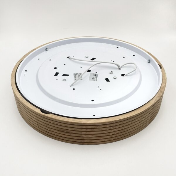 Brilagi - LED таванно осветително тяло CARVALHO MODERN 3xE27/60W/230V Ø 47,5 см, дъб