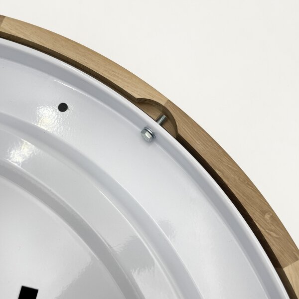 Brilagi - LED таванен плафон CARVALHO MODERN 4xE27/60W/230V дъб Ø 57,5 см