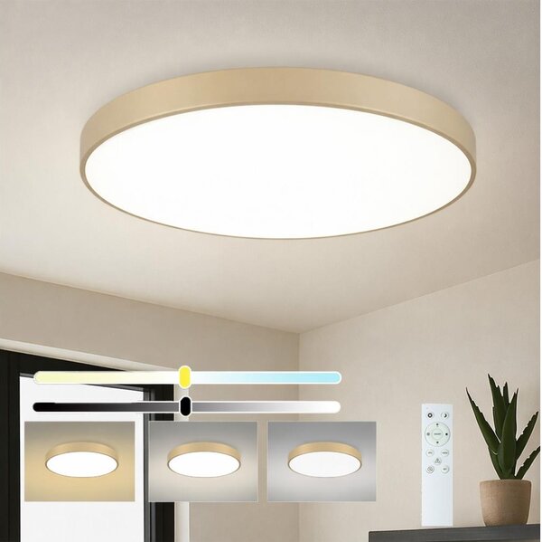 Brilagi -LED Димируемо осветително тяло POOL SMART LED/100W/230V 80 cm бежово Wi-Fi Tuya+ДУ