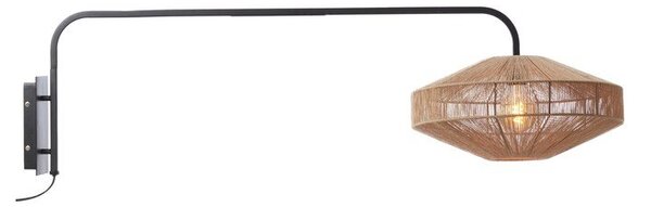 Метална стенна лампа за контакт в естествен цвят ø 43 cm Lyra – Light & Living