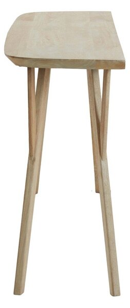 Конзолна маса от масивно манго в естествен цвят 44x160 cm Quenza – Light & Living