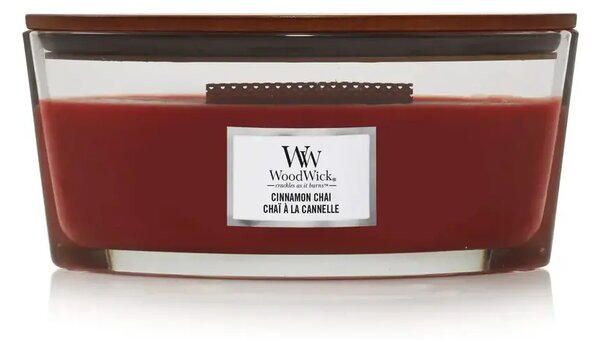 WoodWick Cinnamon Chai ароматна свещ с дървен фитил