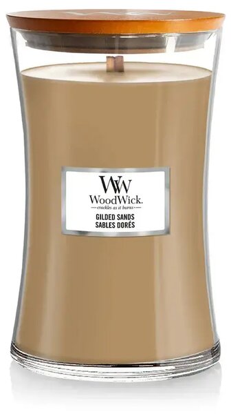 Ароматна свещ WoodWick Gilded Sands Large 610 г