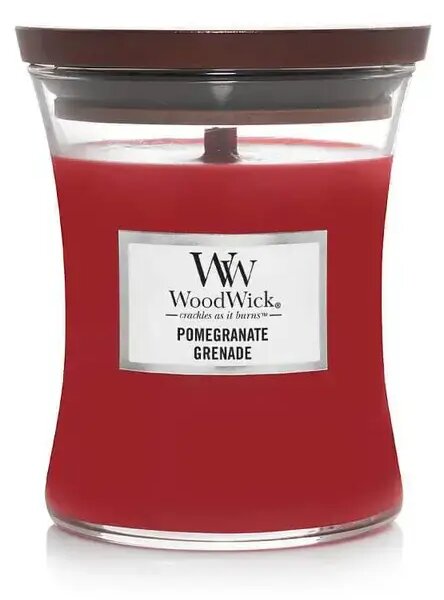 Ароматна свещ WoodWick Pomegranate Medium 275 г