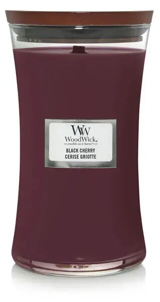 Ароматна свещ WoodWick Black Cherry Large 610 г