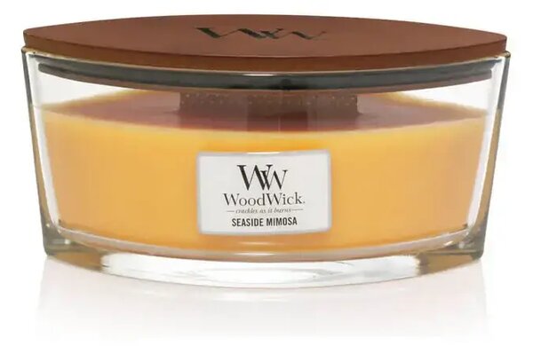 WoodWick Seaside Mimosa ароматна свещ с дървен фитил