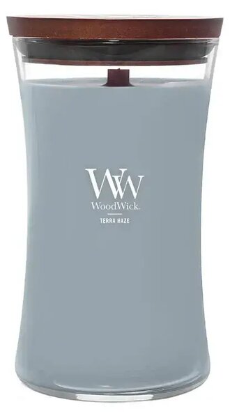 WoodWick Terra Haze ароматна свещ с дървен фитил