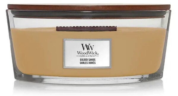 WoodWick Gilded Sands ароматна свещ с дървен фитил