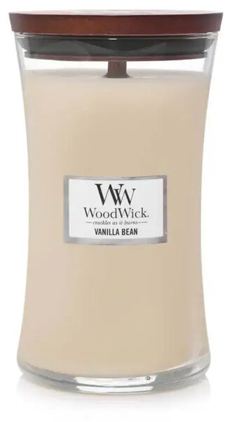 Ароматна свещ WoodWick Vanilla Bean Large 610 г
