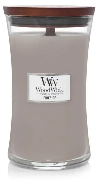 Ароматна свещ WoodWick Fireside Large 610 г