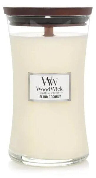 Ароматна свещ WoodWick Island Coconut Large 610 г