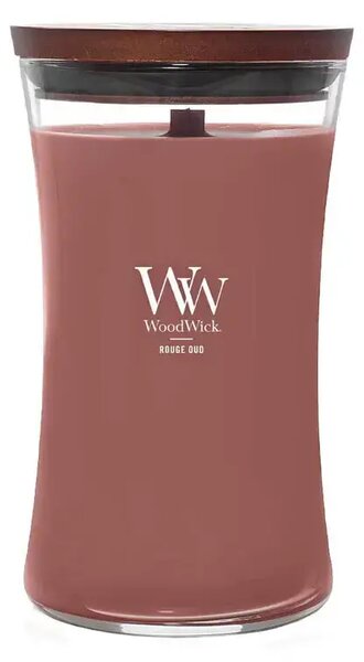 Ароматна свещ WoodWick Rouge Oud Large 610 г