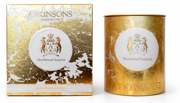 Ароматна свещ Atkinson's SHORTBREAD SURPRISE - Limited Edition 200 г