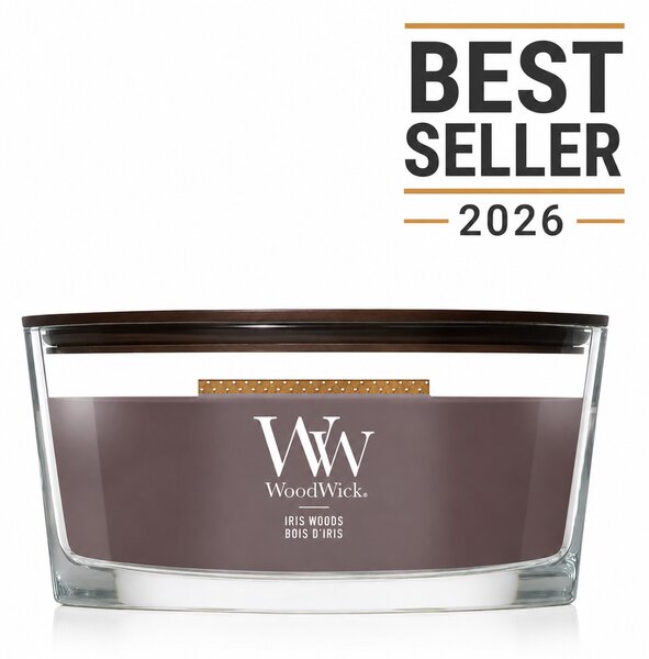 WoodWick Iris Woods Ellipse Ароматна Свещ
