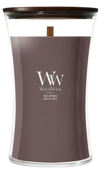 WoodWick Iris Woods Large Jar Ароматна Свещ
