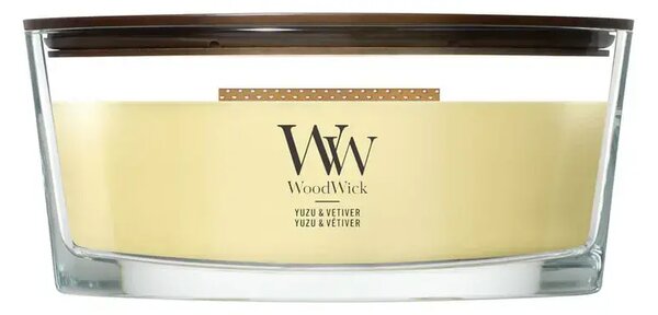 WoodWick Yuzu & Vetiver Ellipse Ароматна Свещ