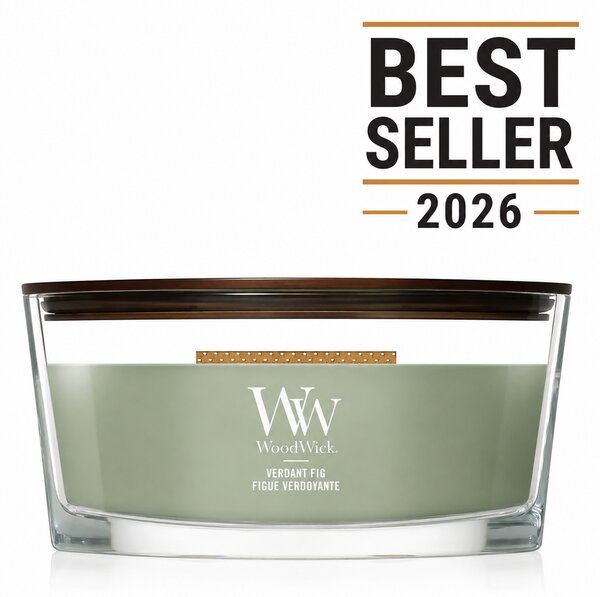 WoodWick Verdant Fig Ellipse Ароматна Свещ