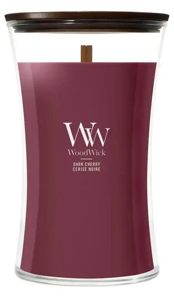 WoodWick Dark Cherry Large Jar Ароматна Свещ