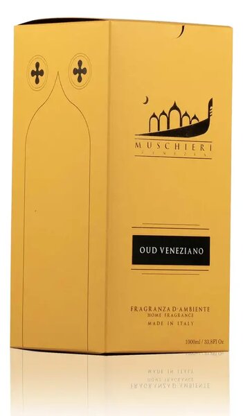 Muschieri Venezia Oud Veneziano – Луксозен дифузер с ароматизиращи пръчици