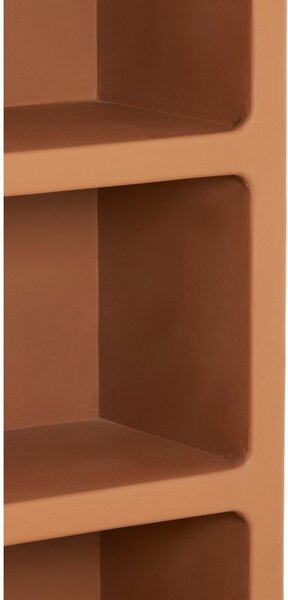 Теракотен стелаж 60x190x35 cm Naluno – Light & Living