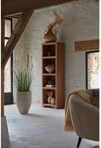 Теракотен стелаж 60x190x35 cm Naluno – Light & Living