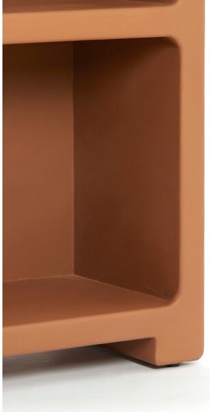 Теракотен стелаж 60x190x35 cm Naluno – Light & Living