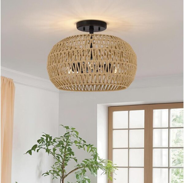 Quoizel QZ-CASABLANCA-3SF-PBZ - Таванно осветително тяло CASABLANCA 3xE27/60W/230V