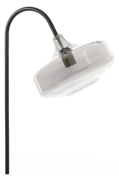 Черна подова лампа (височина 160 cm) Solna – Light & Living